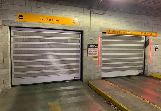 Parking garage roll up garage doors in Granger, IN